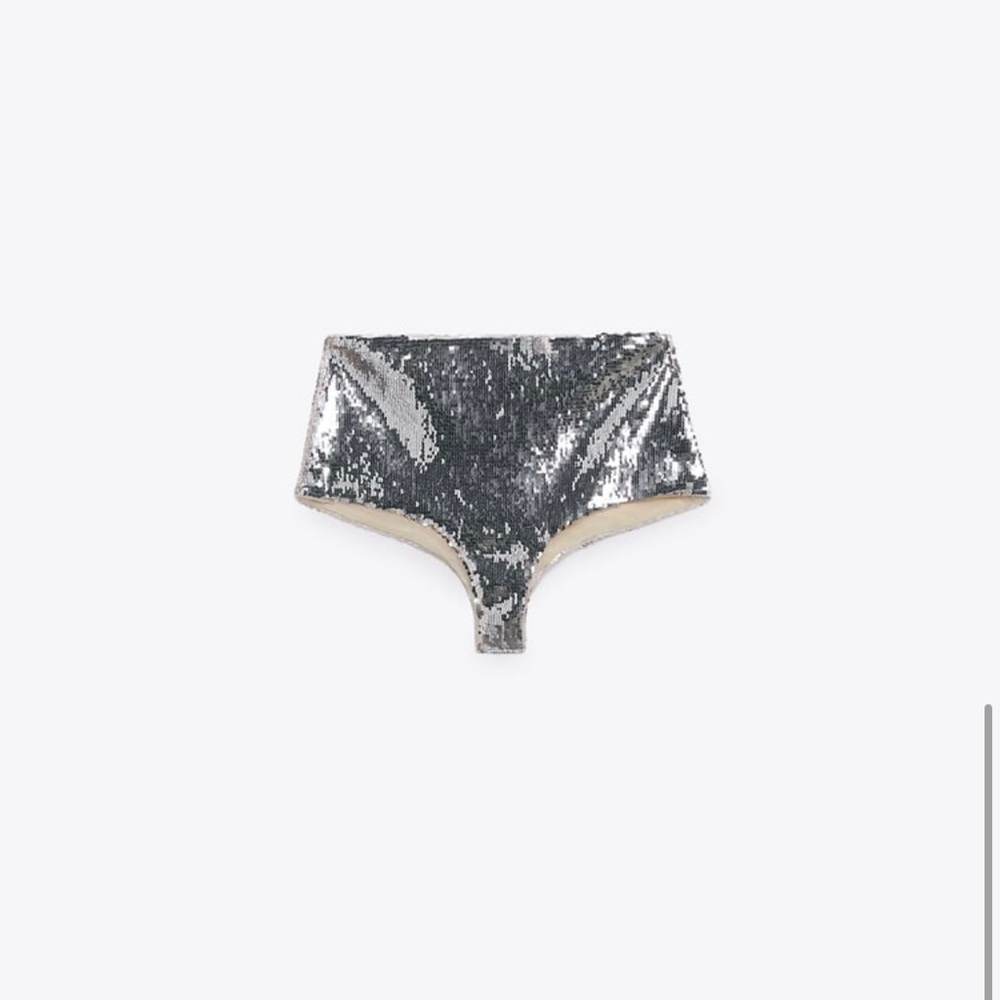 Zara Sequin Shorts